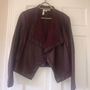 BB Dakota faux leather jacket lightly worn